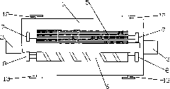 Equipment for removing oxidation layer of high-temperature round steel press forging