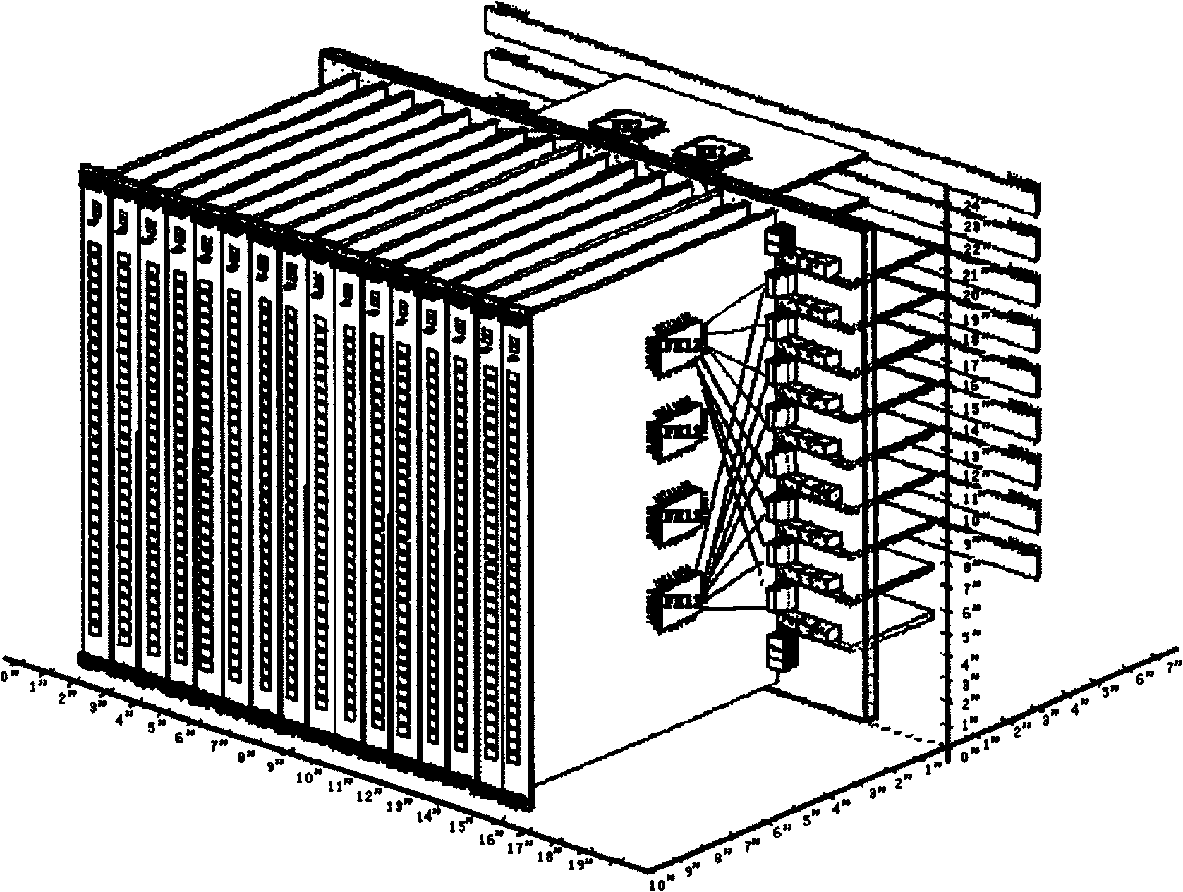 Sequence matching scheduling algorithm based on Clos network switching structure