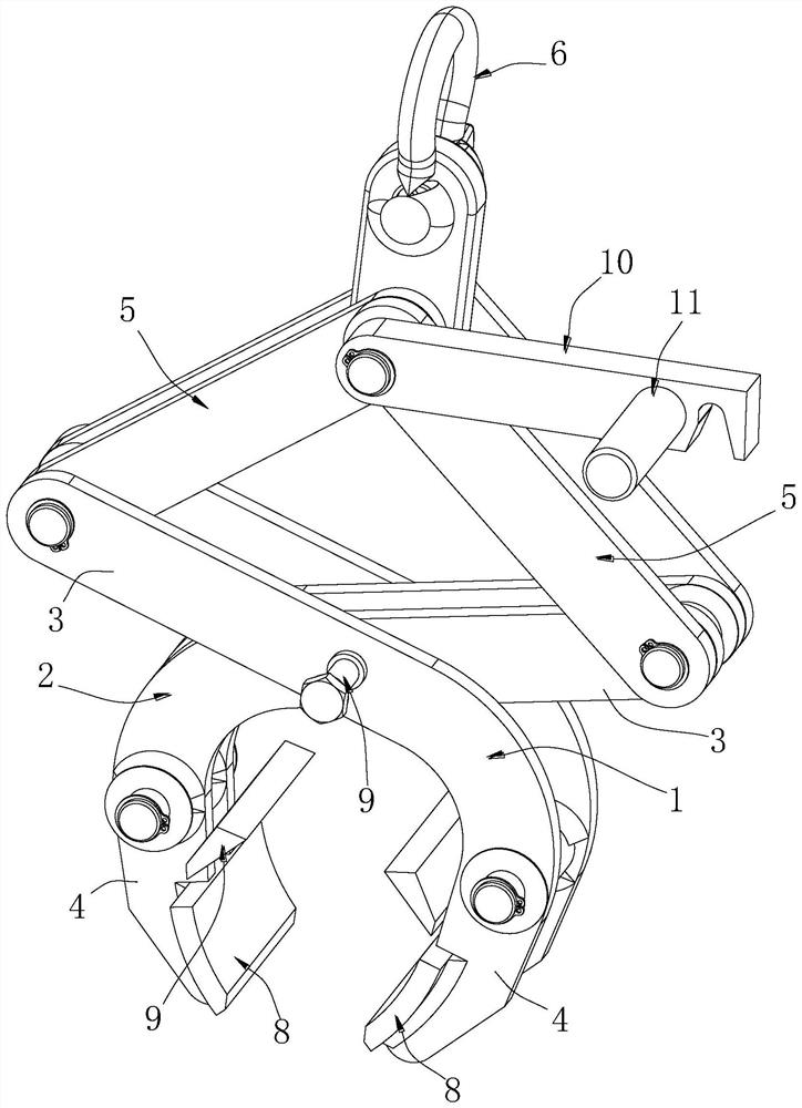 Plastic-coated pipeline carrying hanger