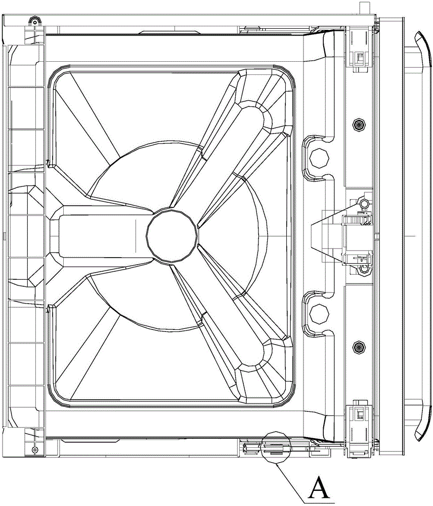 Dish-washing machine and door-opening device thereof