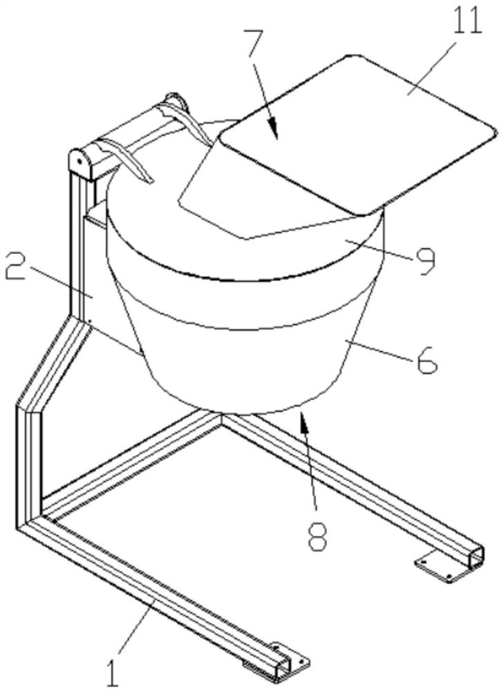 High-speed potato shredding machine