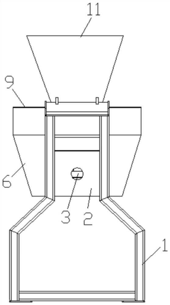 High-speed potato shredding machine