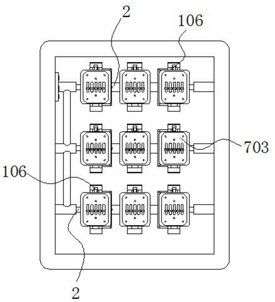 Combined system of low-voltage electrical complete equipment