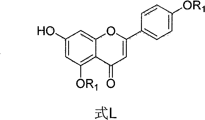 Intermediate of flavonoid compound and preparation method and application thereof