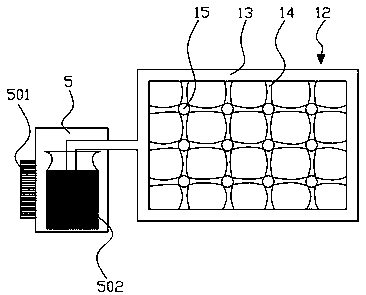 Ventilation device for livestock and poultry breeding shed