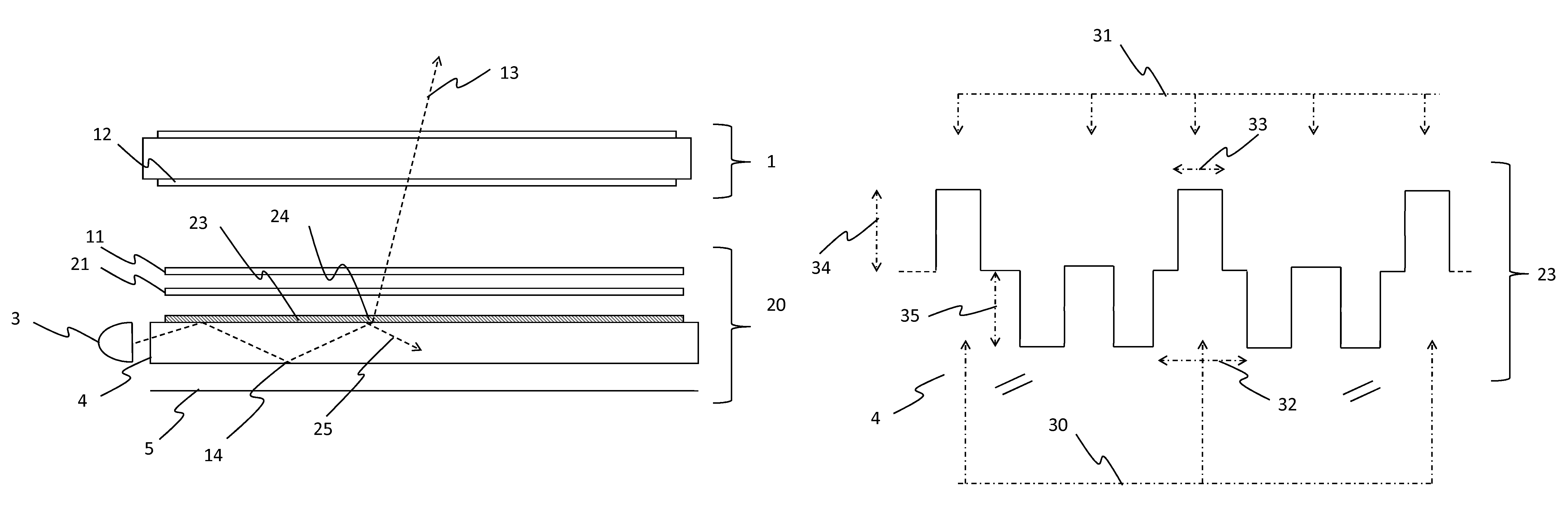 Polarized diffractive backlight