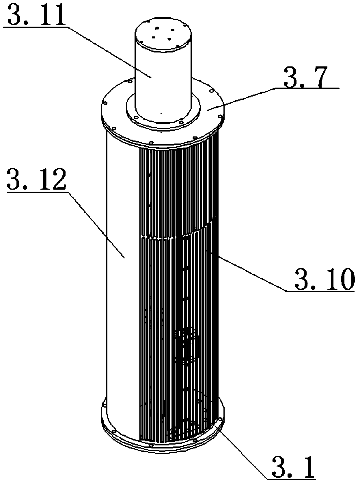 Starter turnover robot orienting to white spirit starter-making process