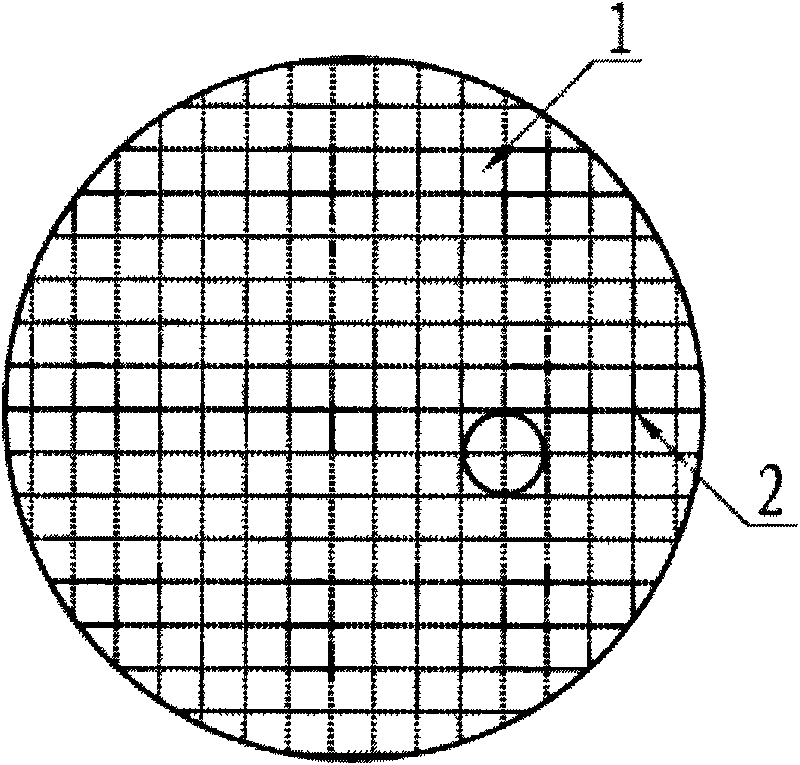 Grating filter membrane with sterilization indicating function