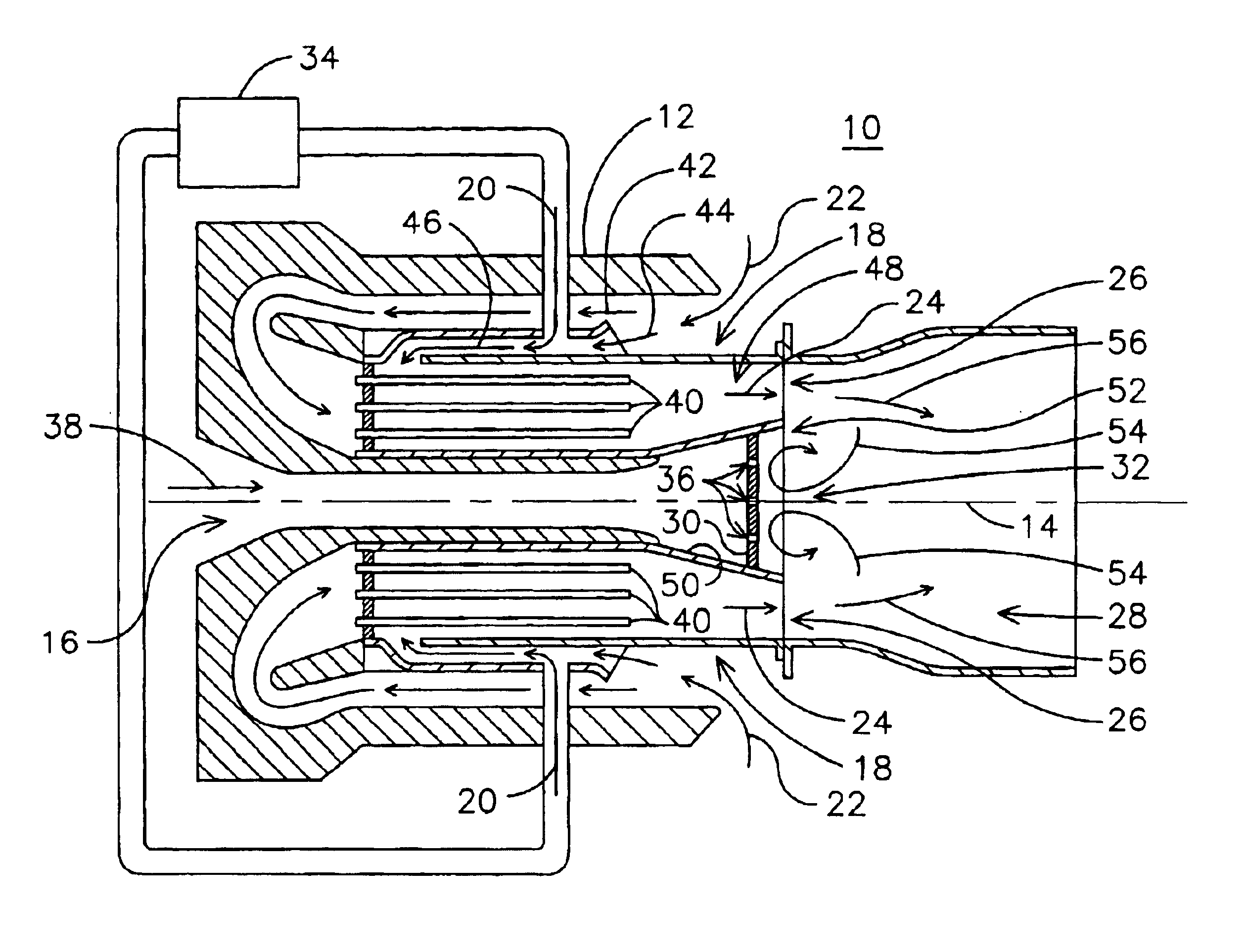 Pilotless catalytic combustor