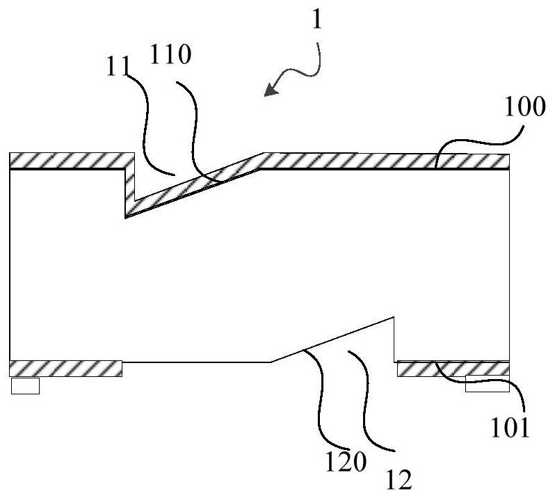 A kind of preparation method of rotating structure and rotating structure