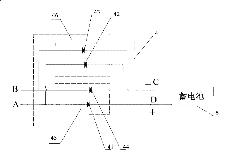 Crane sling power generation system, crane sling and crane