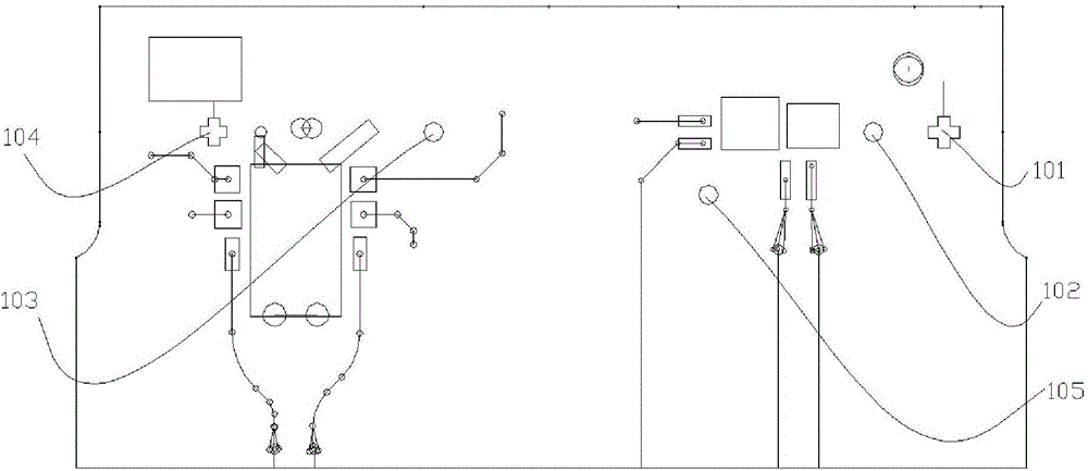 COB mounting-based optical module circuit board and marking point design