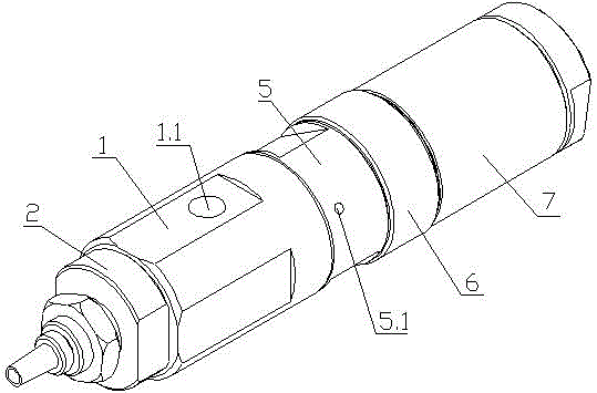 Quantitative filling device