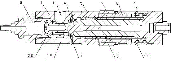 Quantitative filling device