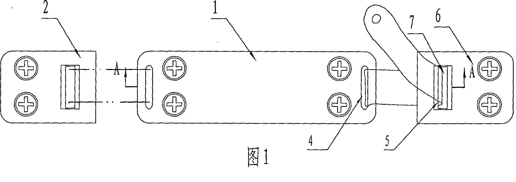 System for fixing anterior cervical and capable of preventing overcompensation movement