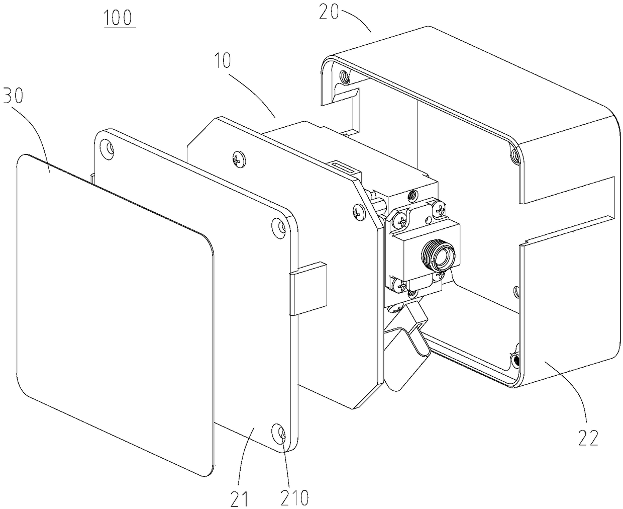 Spectrum module and spectrometer