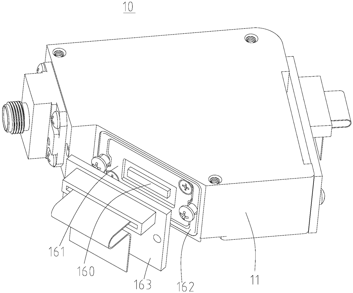 Spectrum module and spectrometer