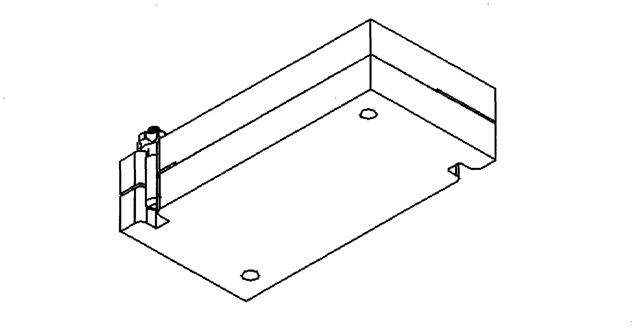 Hip joint spacer mold