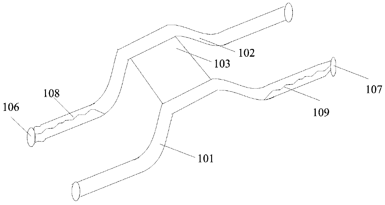 Application method of track retesting frame