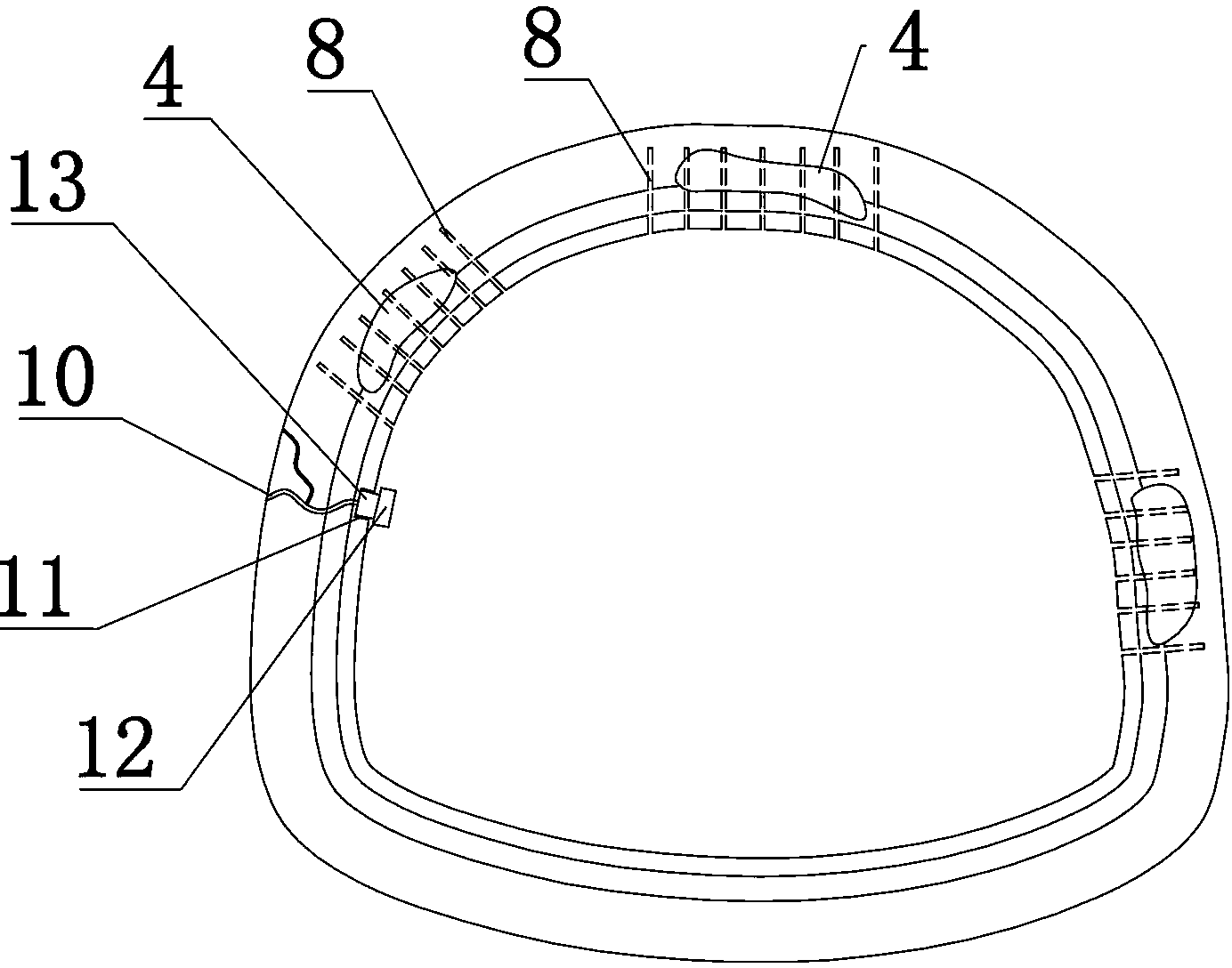 Repairing method and grout for tunnel defects