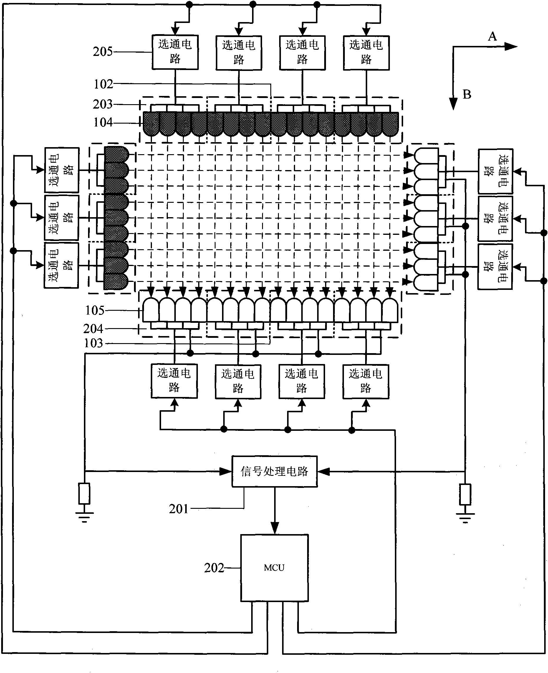 Infrared touch screen and detection method thereof