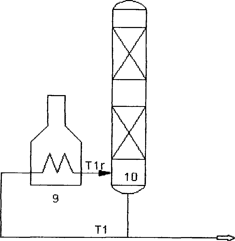 High temperature heat integration system for oil-extraction plant and use thereof