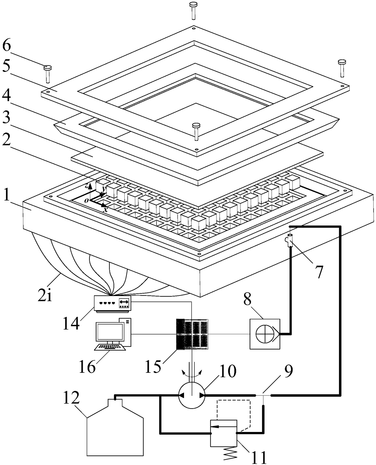 A thin-walled plate magnetorheological fluid flexible support method