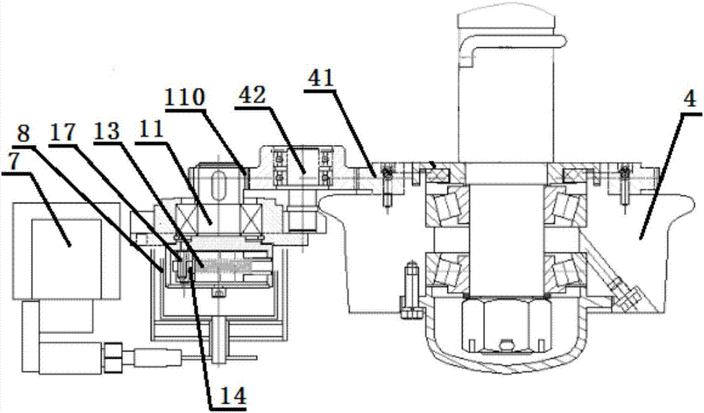 Novel brake shuttle vehicle system of mining endless rope winch