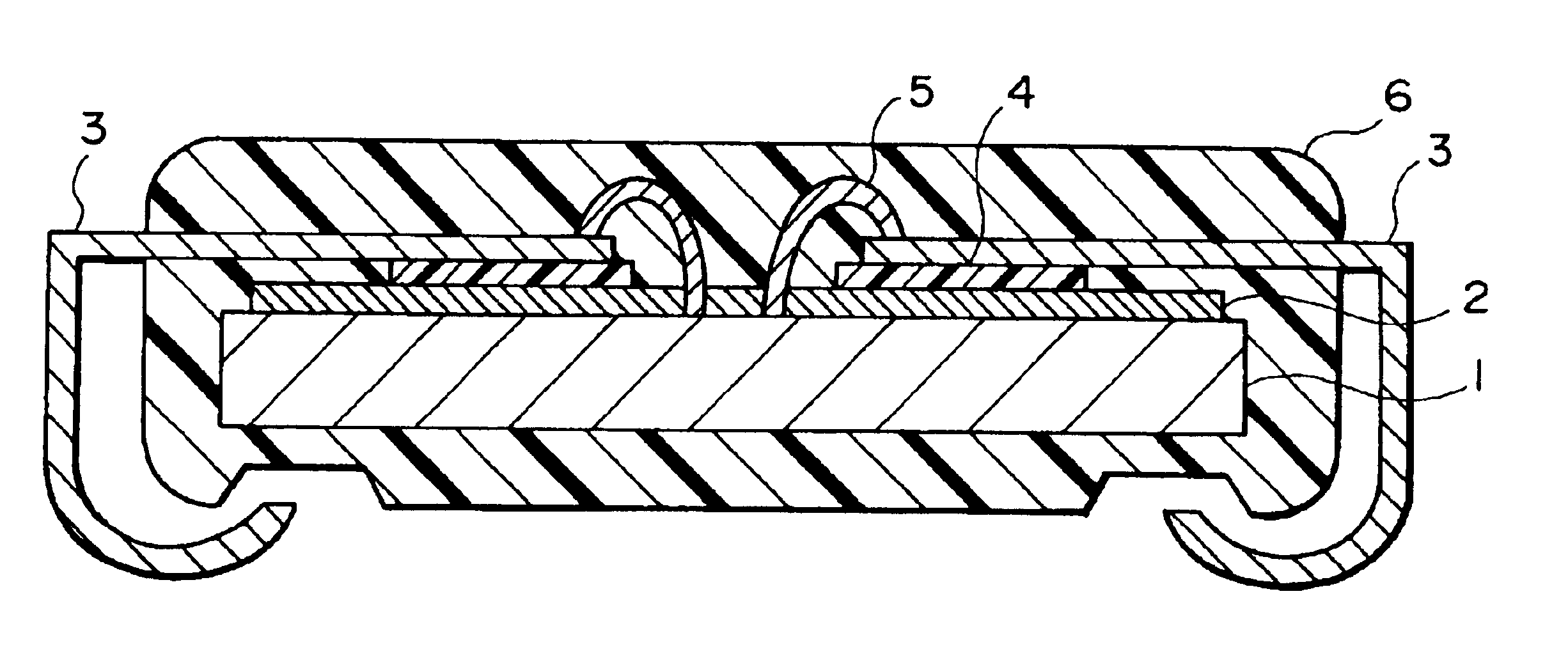 Resin-encapsulated semiconductor apparatus and process for its fabrication