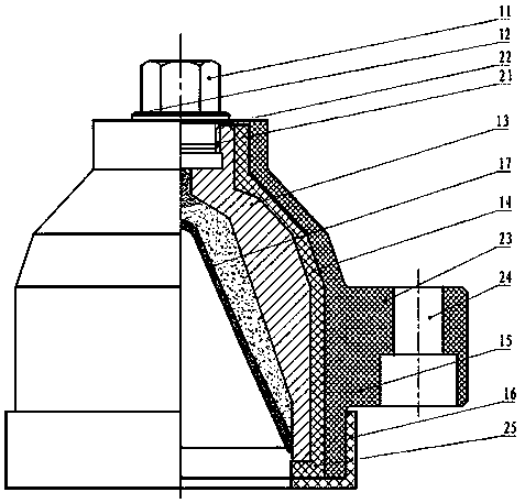 Non-contact shaped explosive device