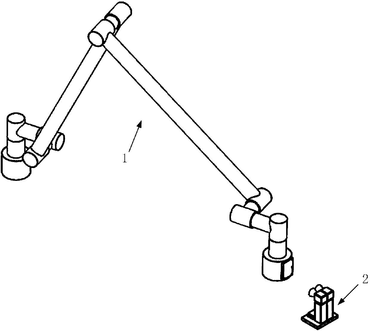 Space manipulator kinematics parameter on-orbit calibration method based on binocular vision