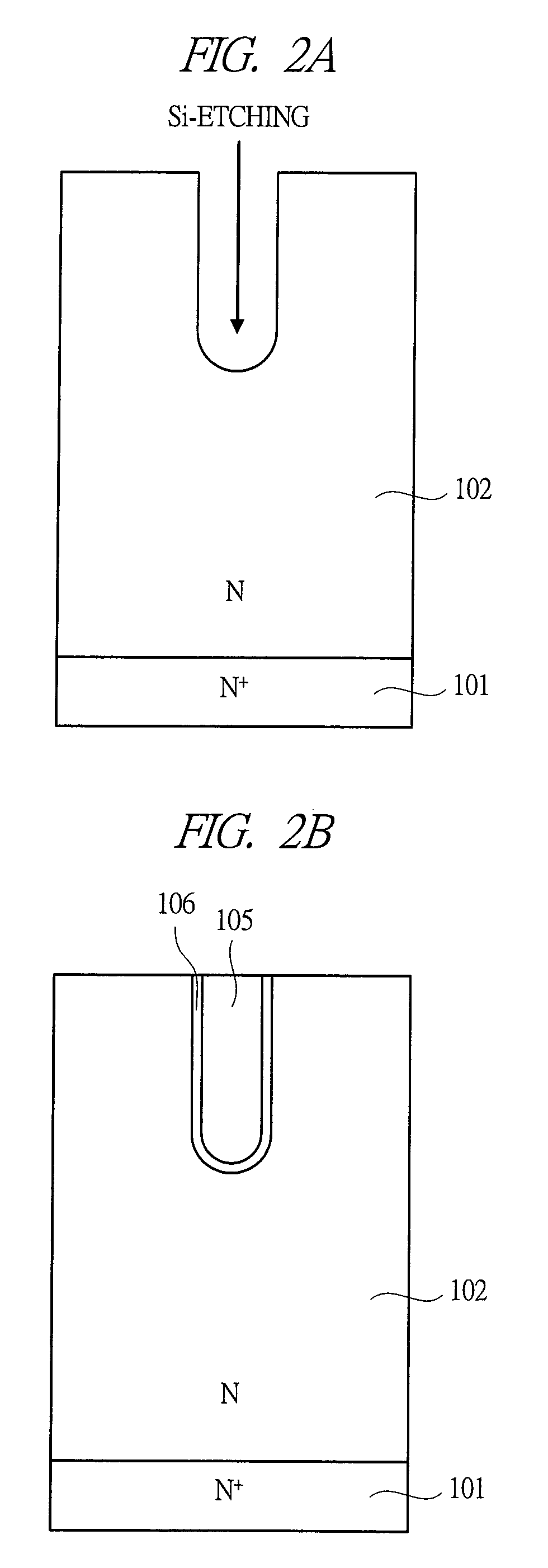 Semiconductor device with vertical trench and lightly doped region