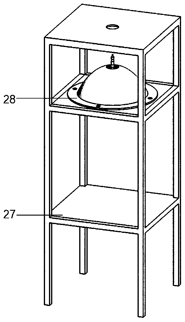 Thermochemical hydrogen production reaction performance evaluation system and thermochemical hydrogen production reaction performance evaluation method based on solar light-concentrating simulator