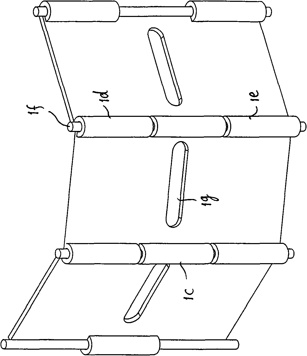 Device for cable conduits in urban distribution networks