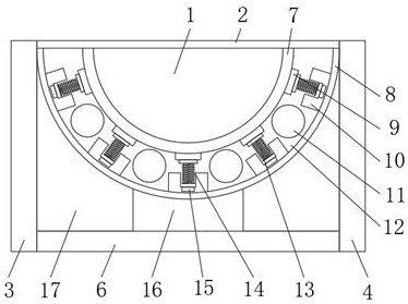 Green and environment-friendly anti-seismic foundation for building