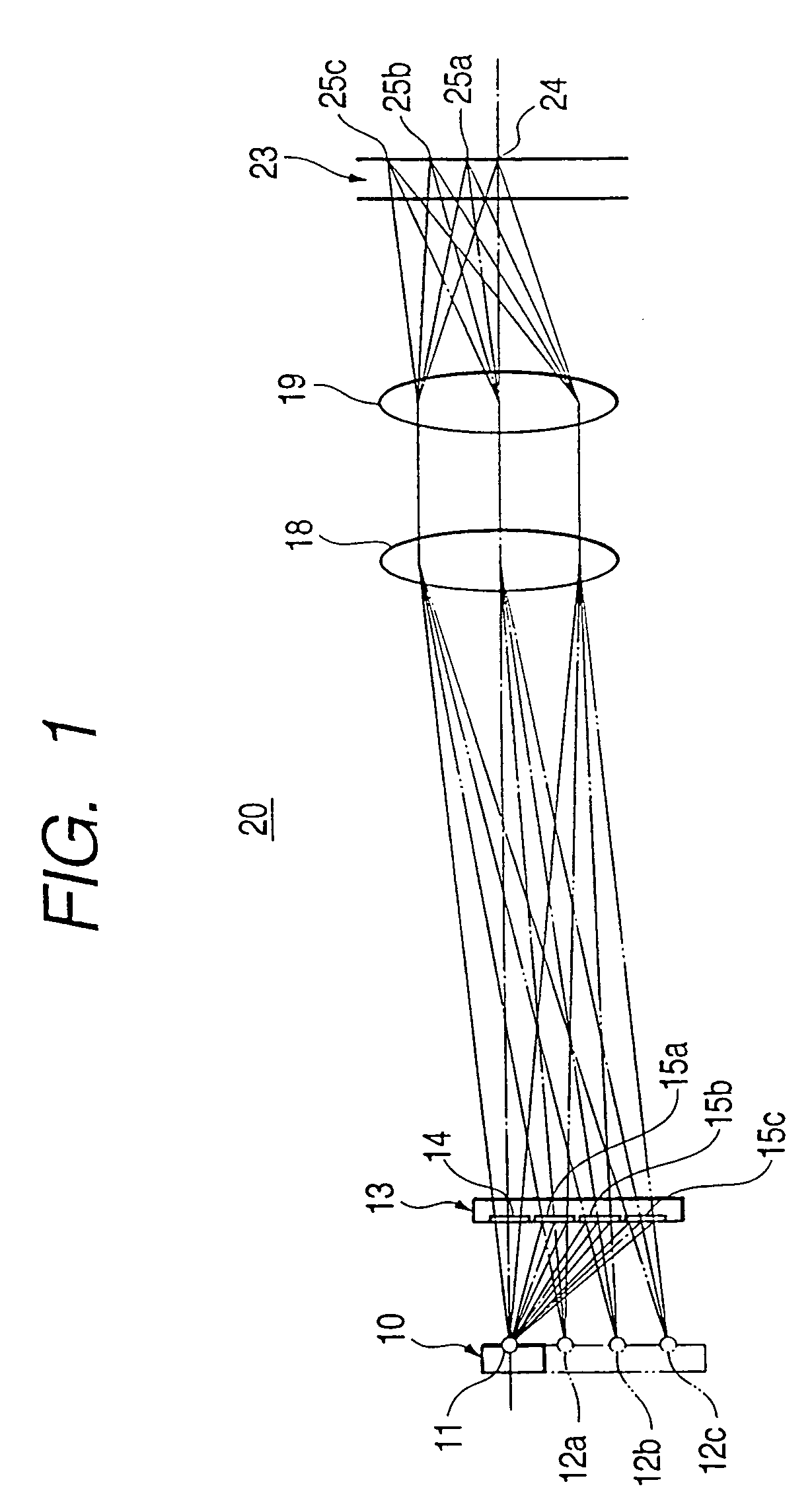 Optical pickup device using hologram pattern and hologram pattern generating method