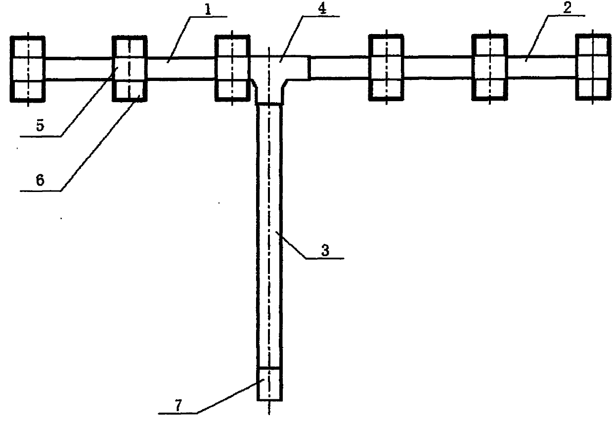 Composite material mechanical arm and manufacture method thereof