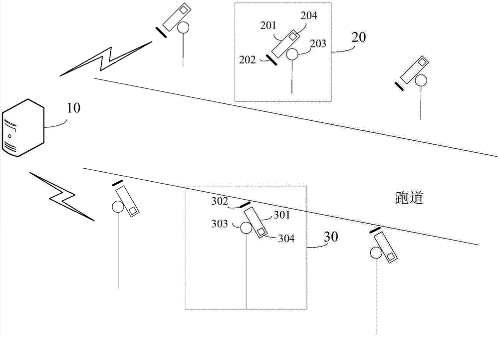 Airport runway foreign object damage detection system