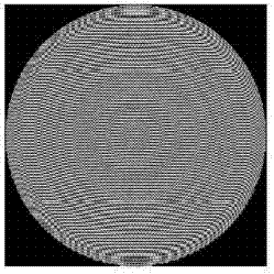 Small-sized radial shearing interferometer based on four-step phase-shifting theory