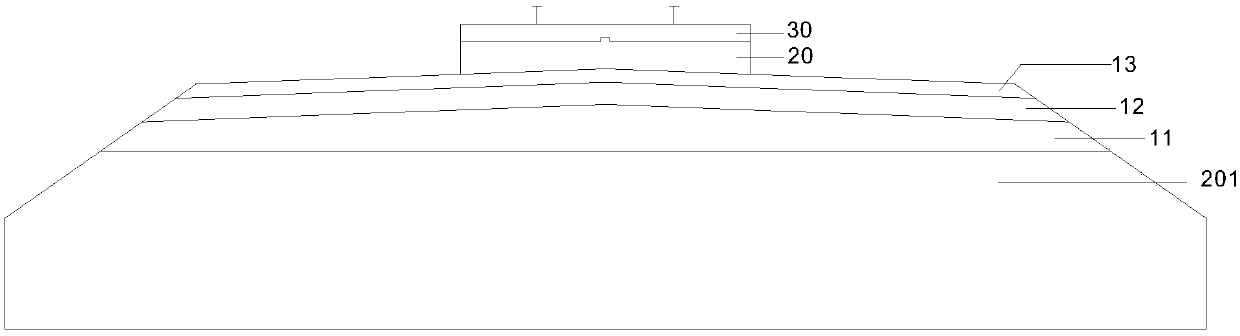 Vibration-damping temperature-insulation elemental-plate-type ballast-less track structure