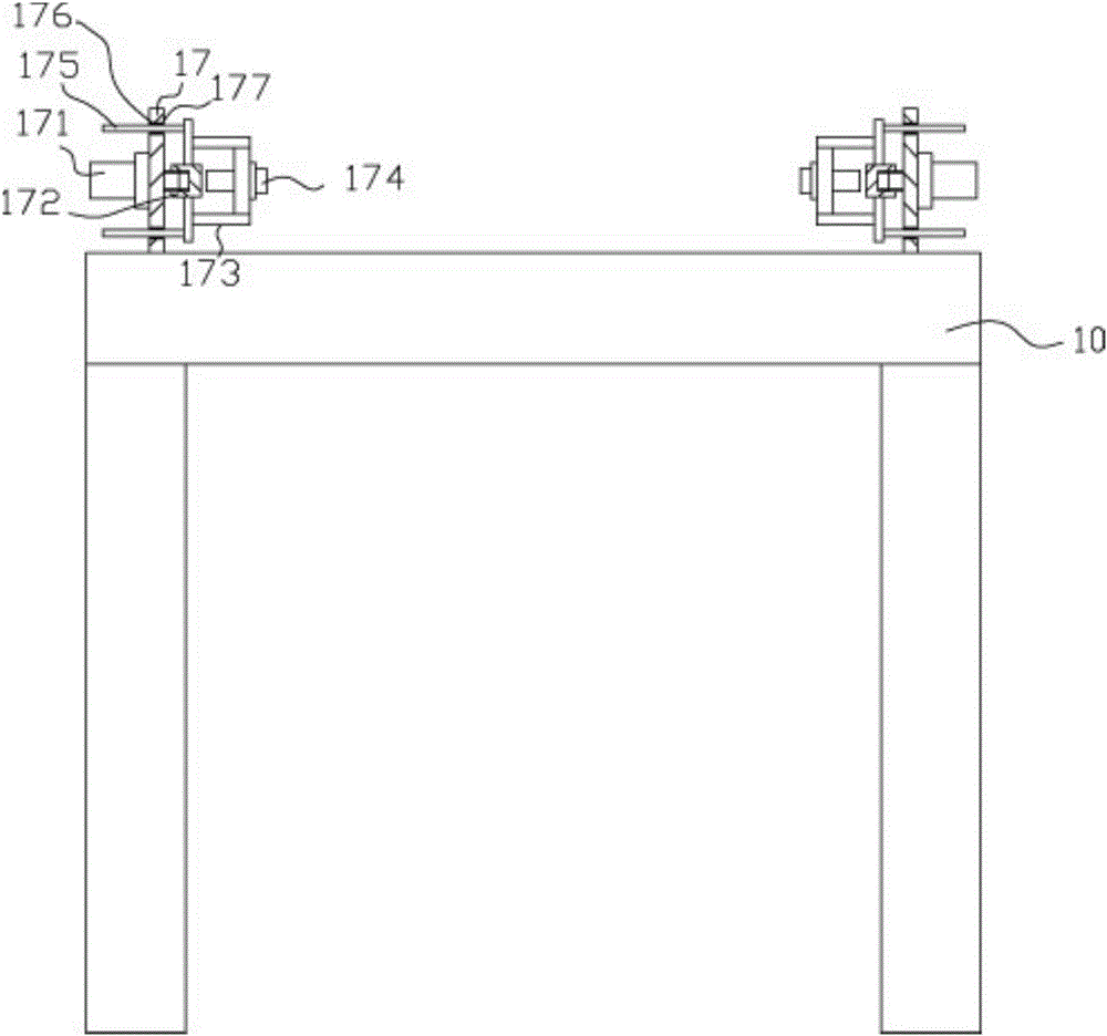 Cylinder packaging barrel conveying device