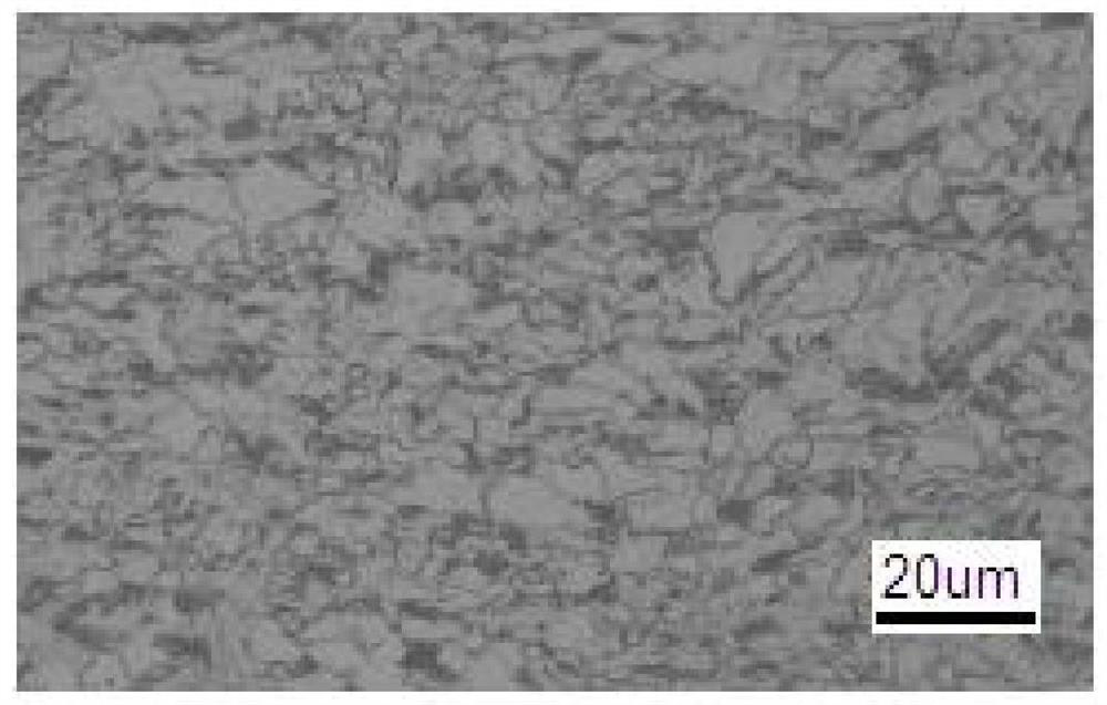 Production method of low-cost high-toughness Q460qNHD steel plate