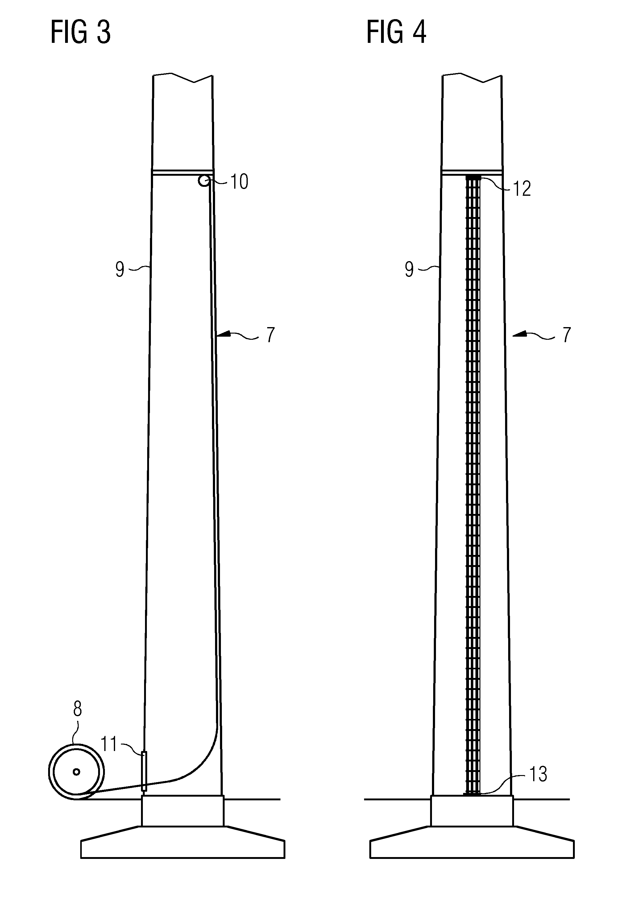 Arrangement and method for installing cables