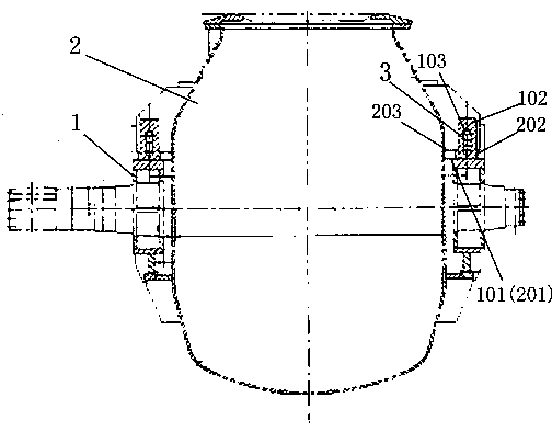 Online repair construction method for steel-making converter by means of laser strengthening