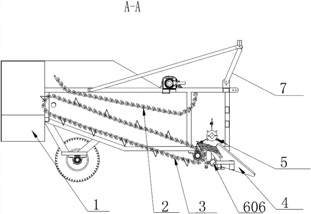 Harvester for rhizomatic crops