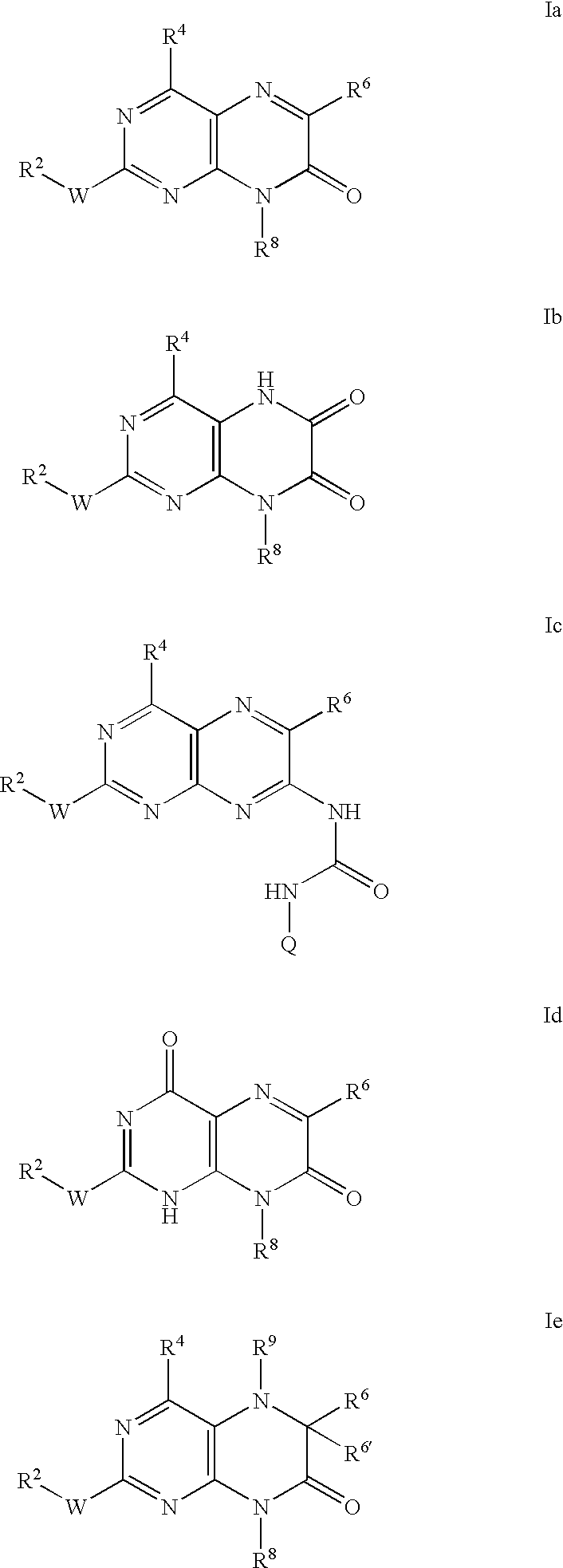 Pteridinones as kinase inhibitors