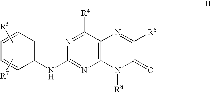 Pteridinones as kinase inhibitors