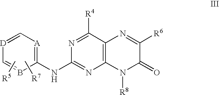 Pteridinones as kinase inhibitors