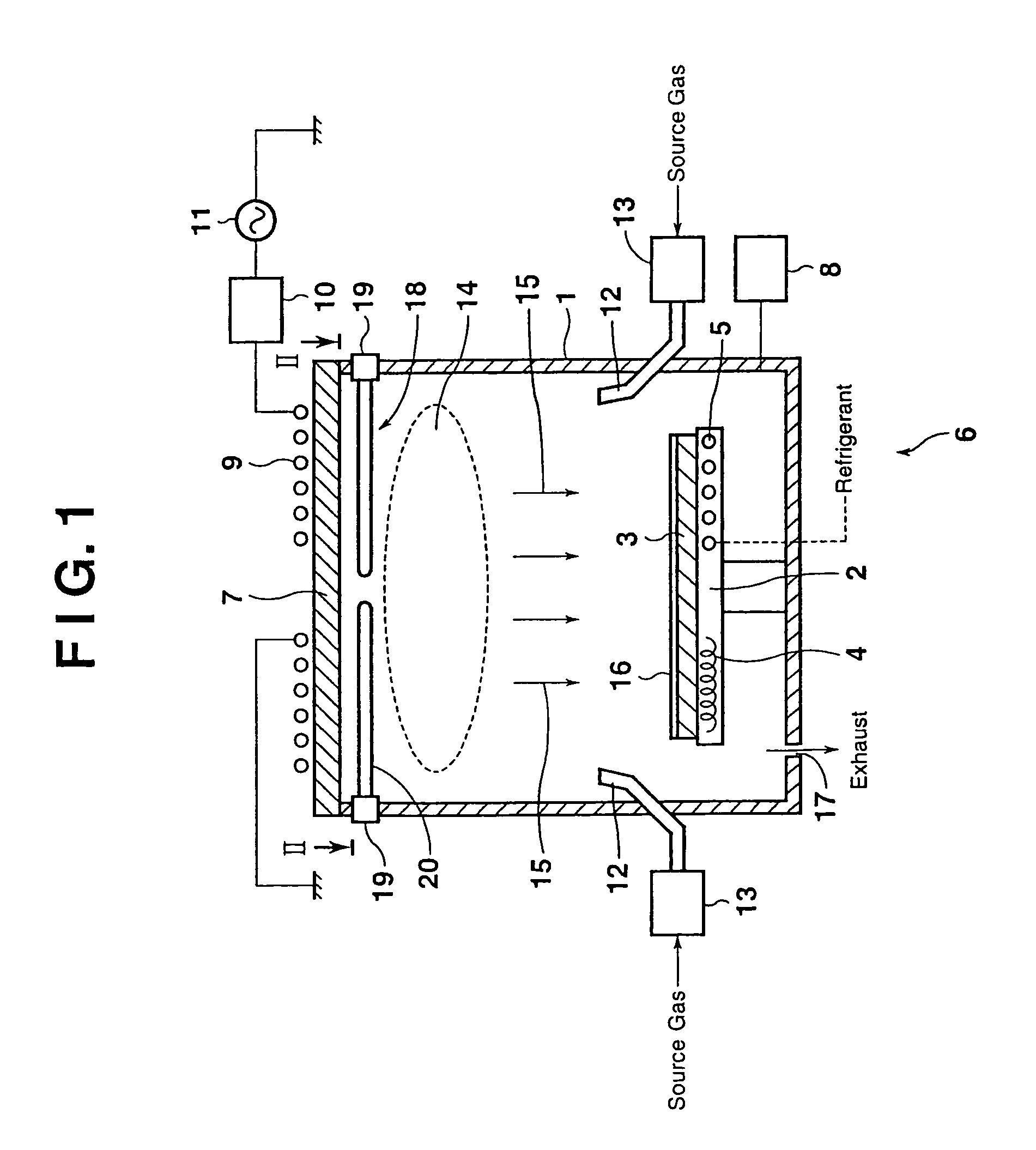 Metal film production apparatus