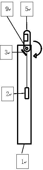 Flat computer with rotatable camera, loudspeaker and sound pickup